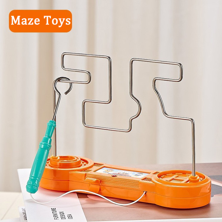 Science Toys Diy - Детская игрушка-лабиринт с электрическим шоком, обучающая
