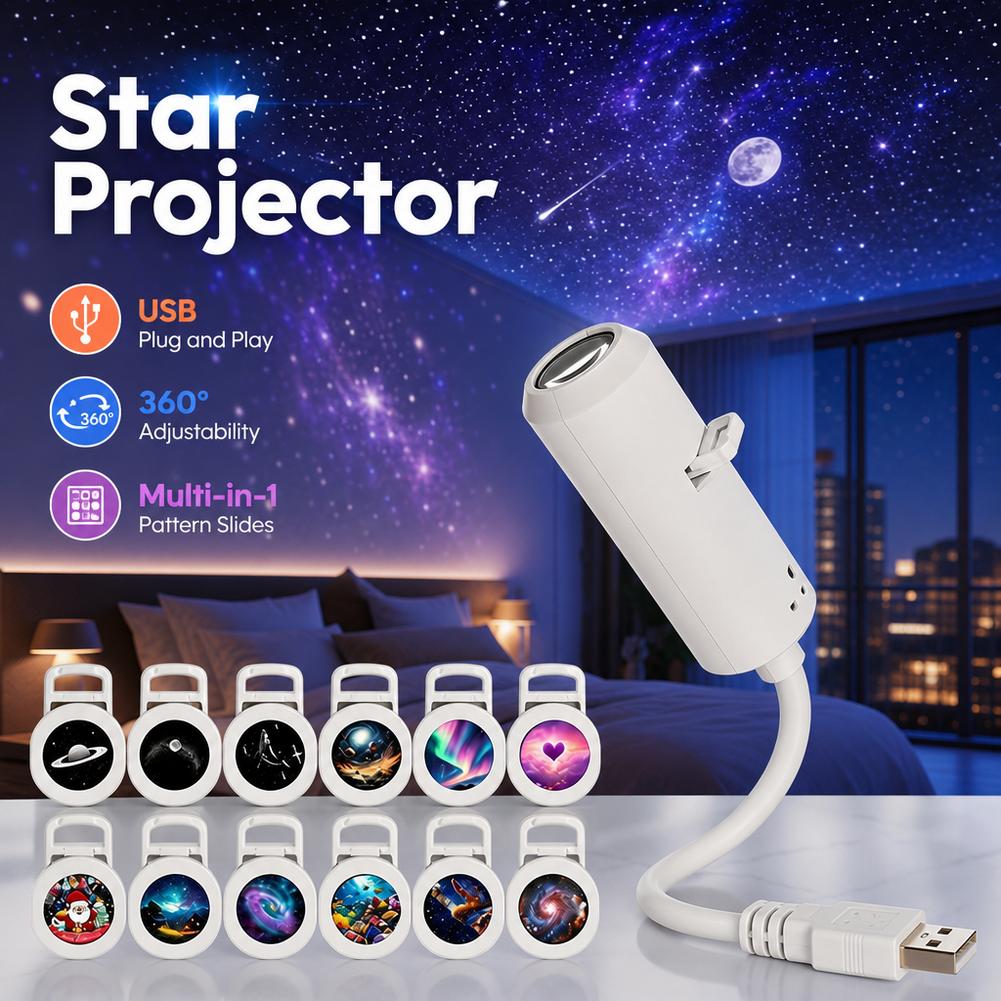 Planetarium Projector Home - Многофункциональный новый USB-проектор звездного неба и
