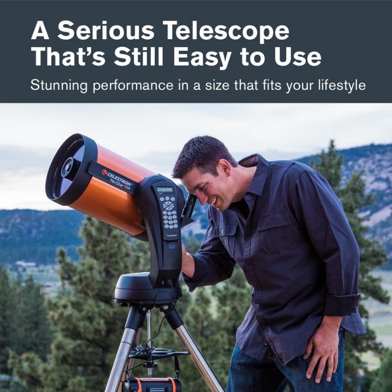 Компьютеризированный астрономи – обзор и цена Celestron Telescope Nexstar 8Se