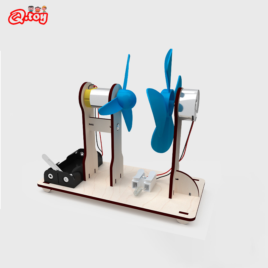 Модель генератора с ветроприво – обзор и цена Science Project Kit