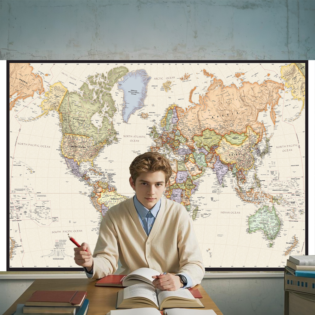127x81 см/50x32 дюйма винтажны – обзор и цена Star Map Poster