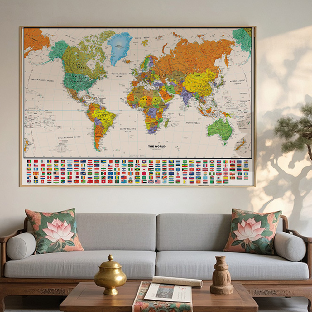 100*70 см карта мира классичес – обзор и цена Star Map Poster